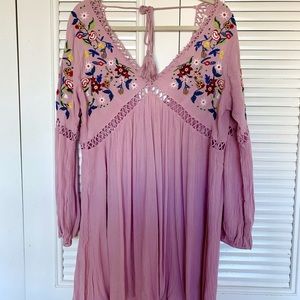 Boho Flowy Tunic Dress